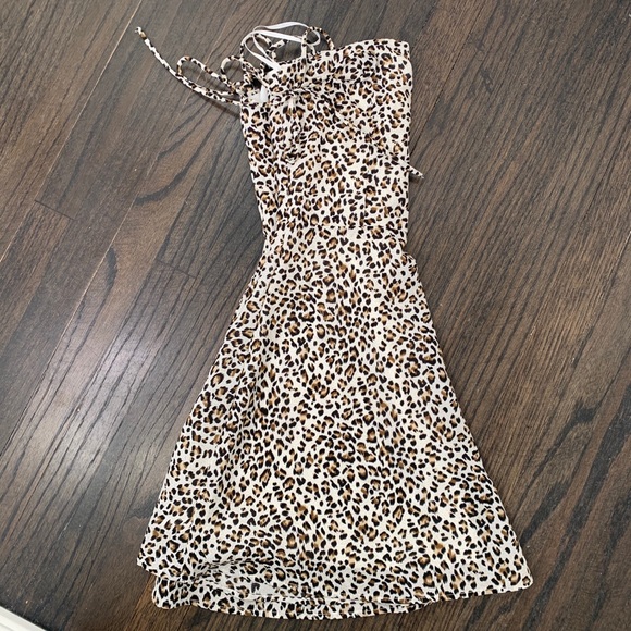 cheetah print skater dress - Picture 4 of 6